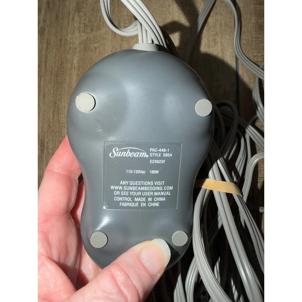 Sunbeam Heated Blanket Controller PAC-448-1 Style S85A Replacement 10 Hour Off